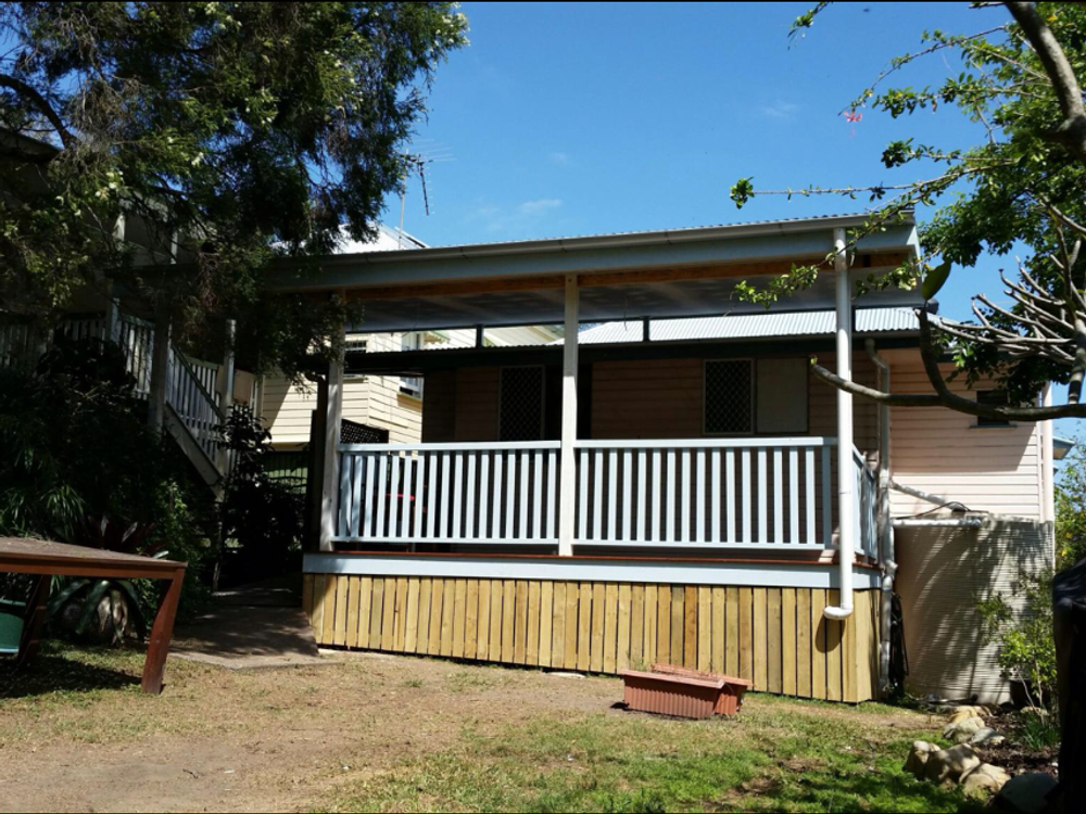 new deck finished, Keperra