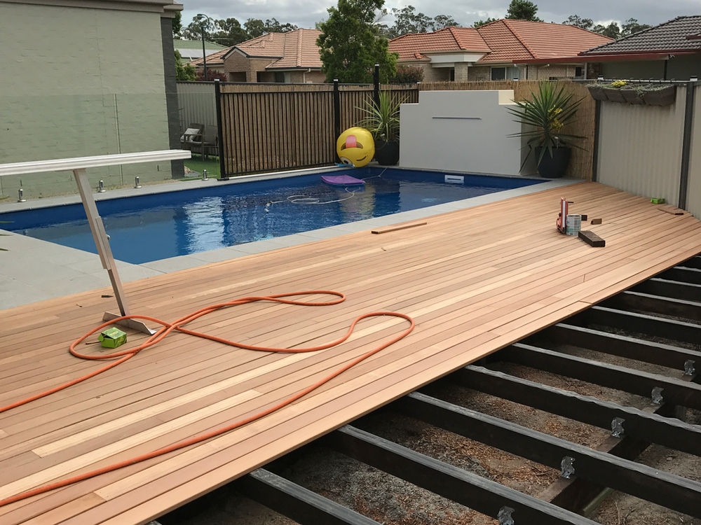 1- construction deck, Ashgrove
