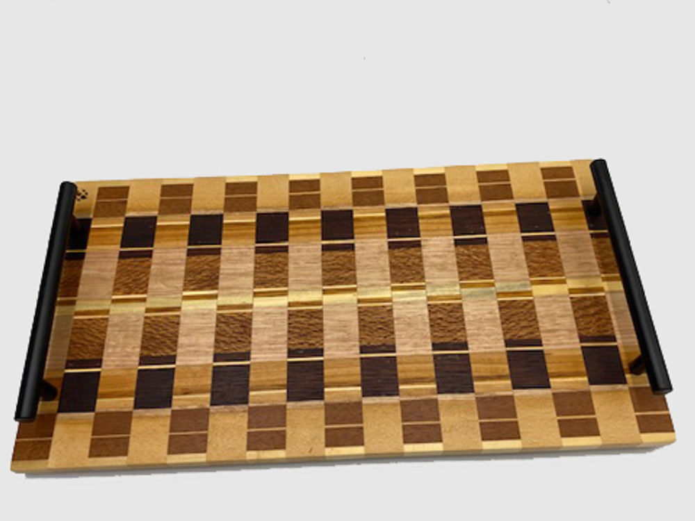 Food/charcuterie serving tray unique design