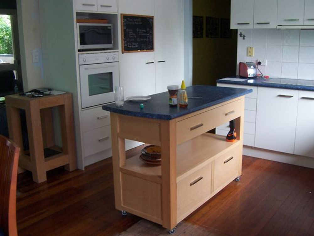 mobile work unit for kitchen The Gap
