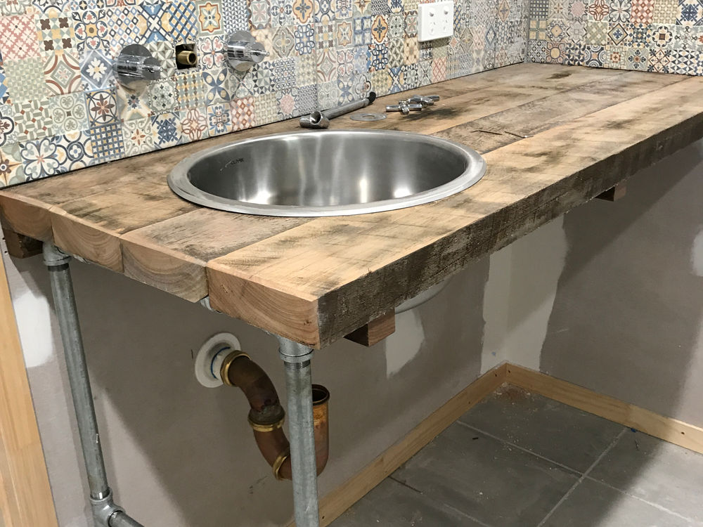 custom designed vanity unit