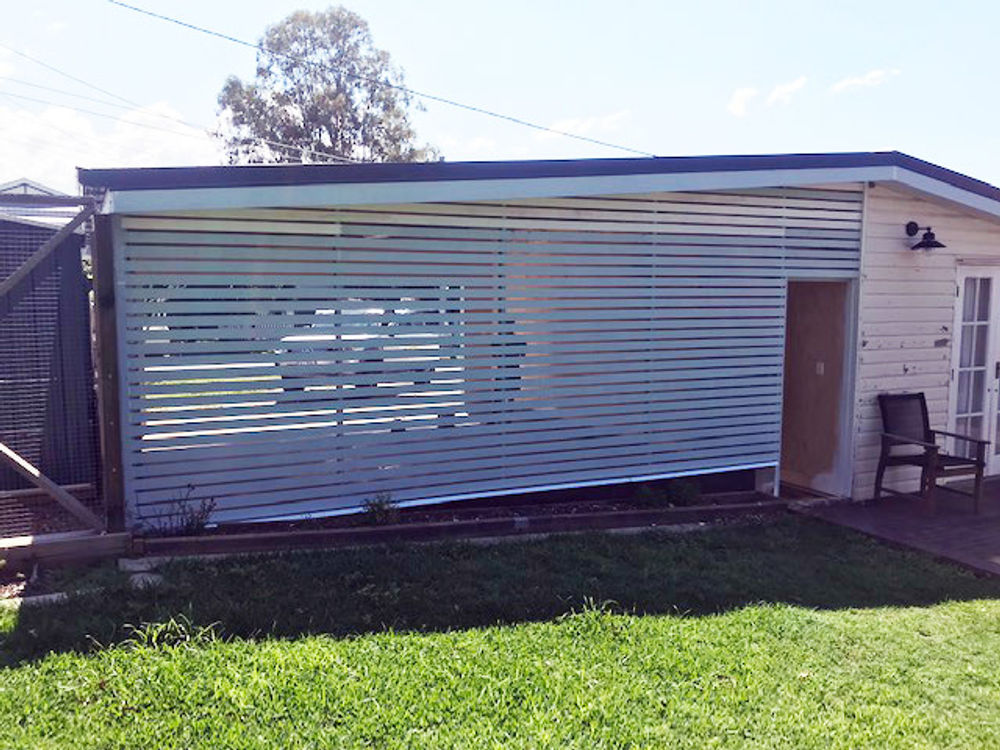 2- Garage back after