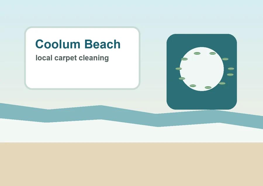 Illustrative Coolum Beach service area graphic