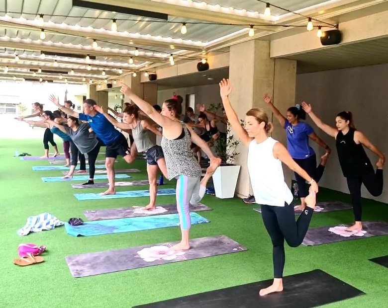 Corporate yoga
