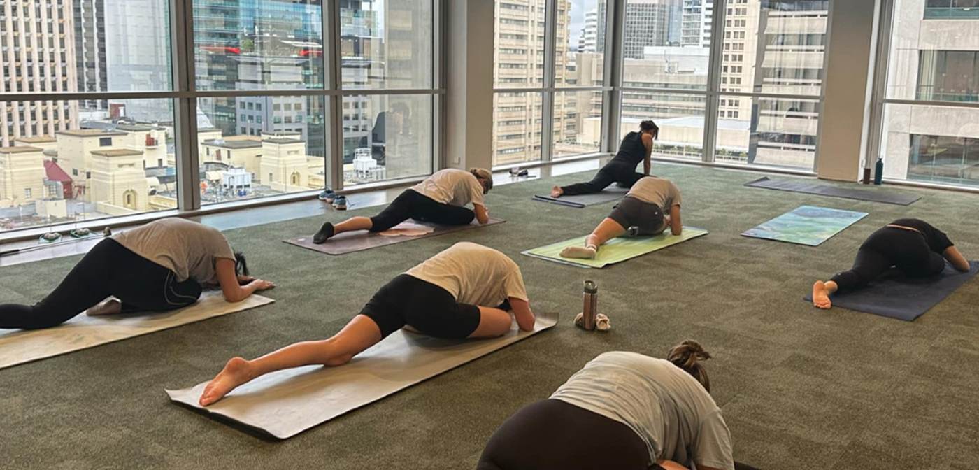 Team wellbeing session