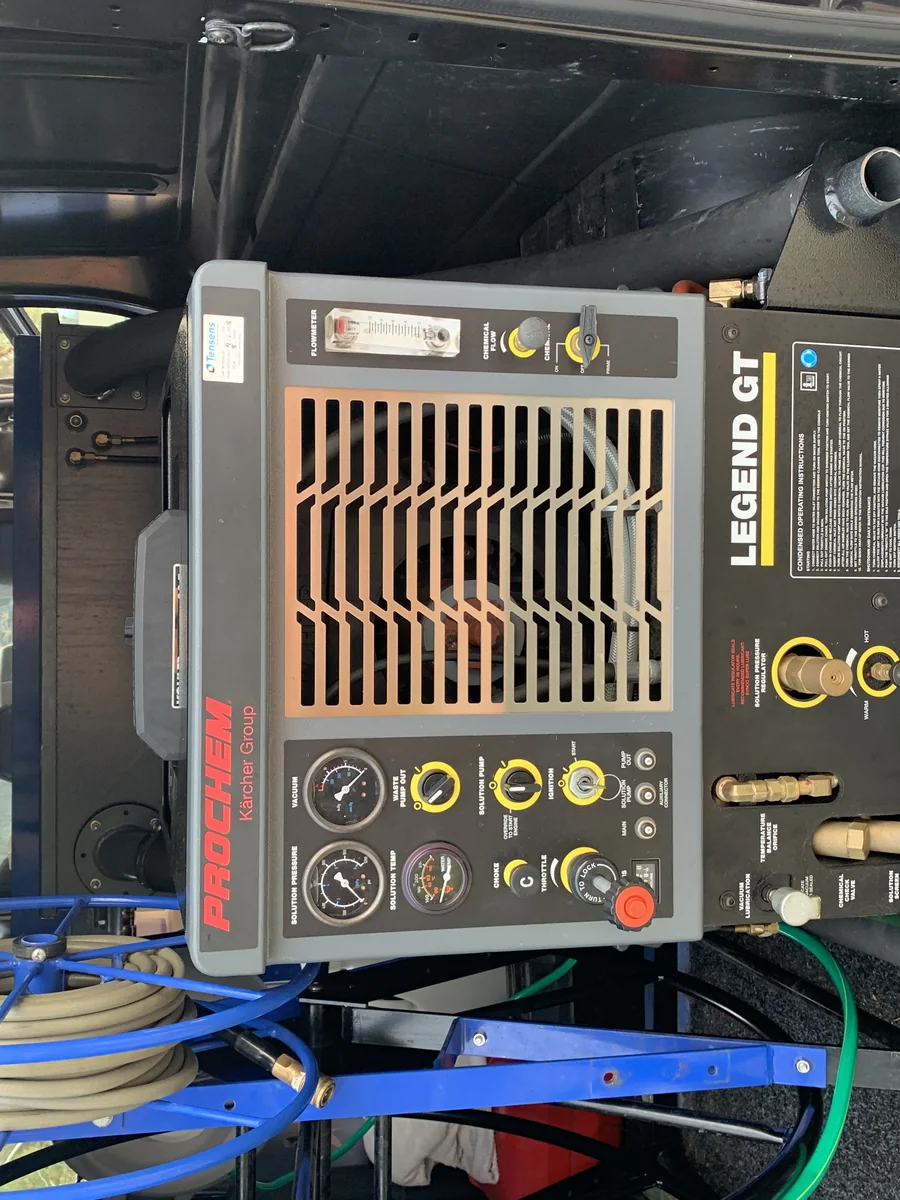 CPH Services truck-mounted carpet cleaning equipment