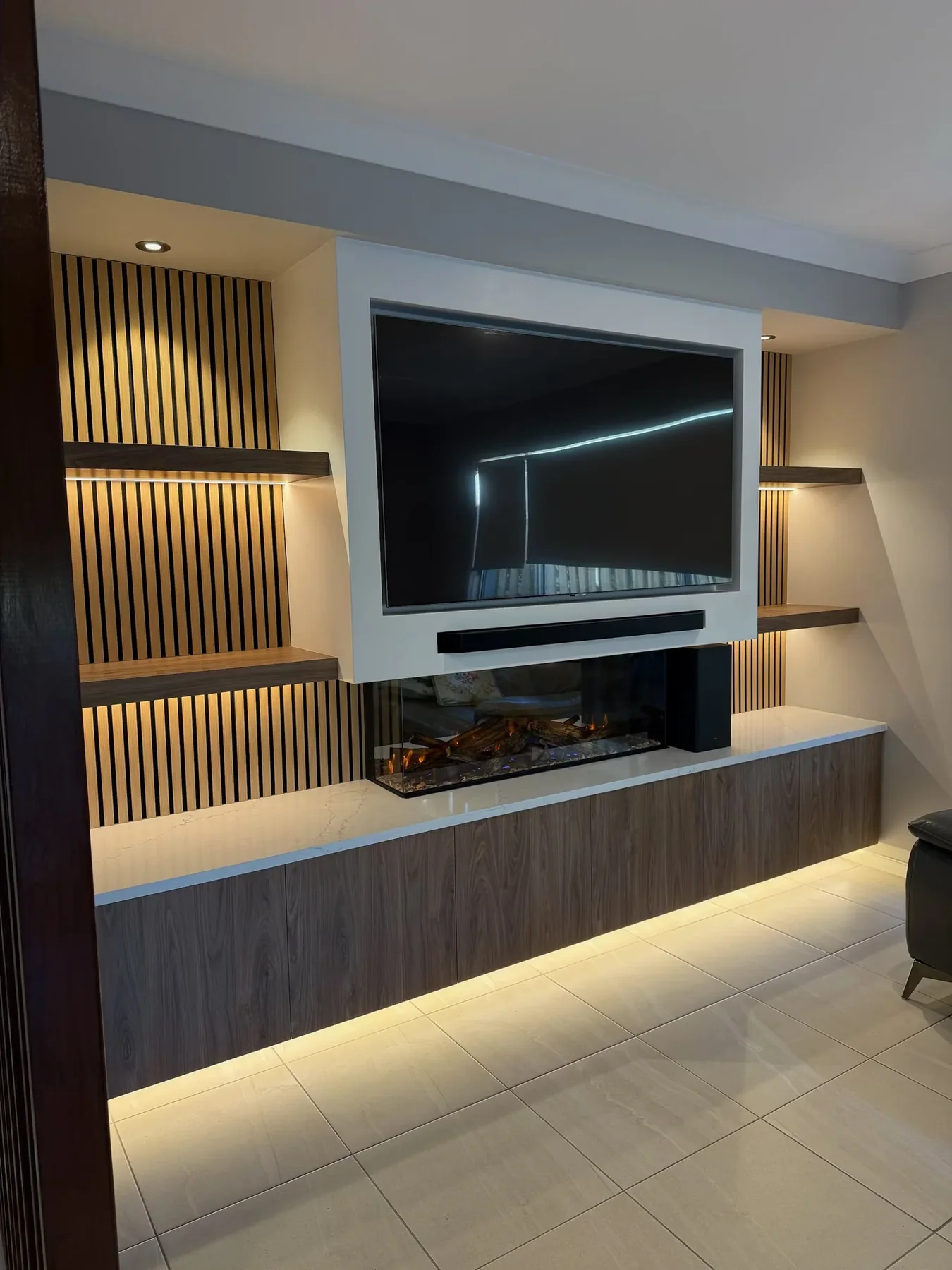 LED strip lighting by Crescent Electrical Services