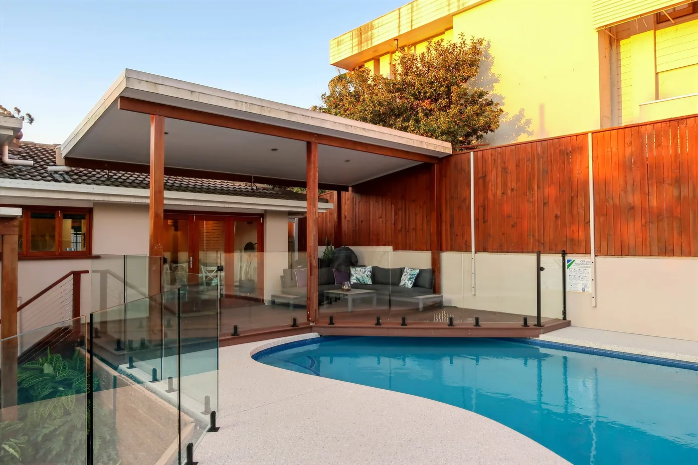 Pool surround and decking