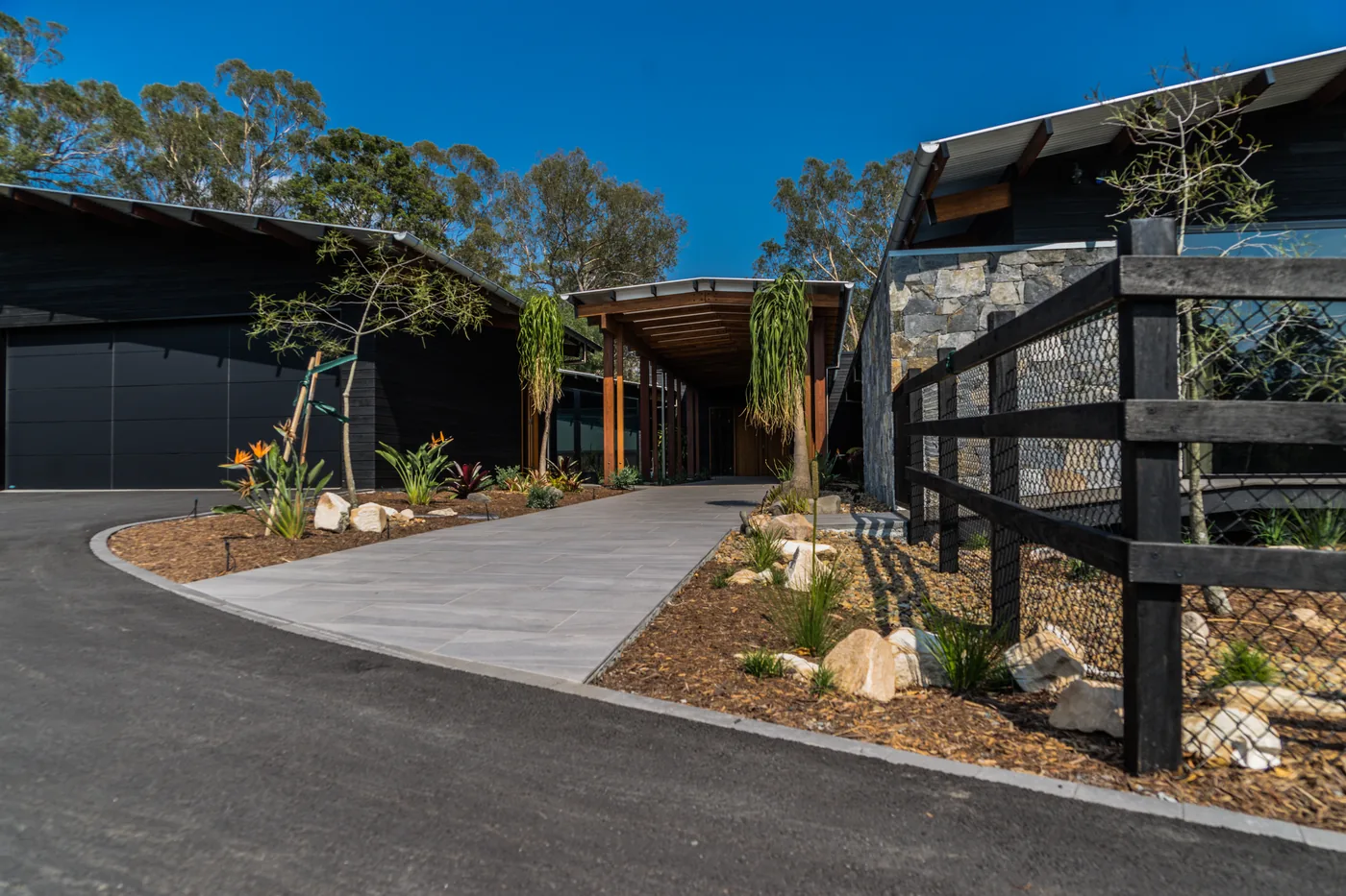 Established garden construction by Designer Image