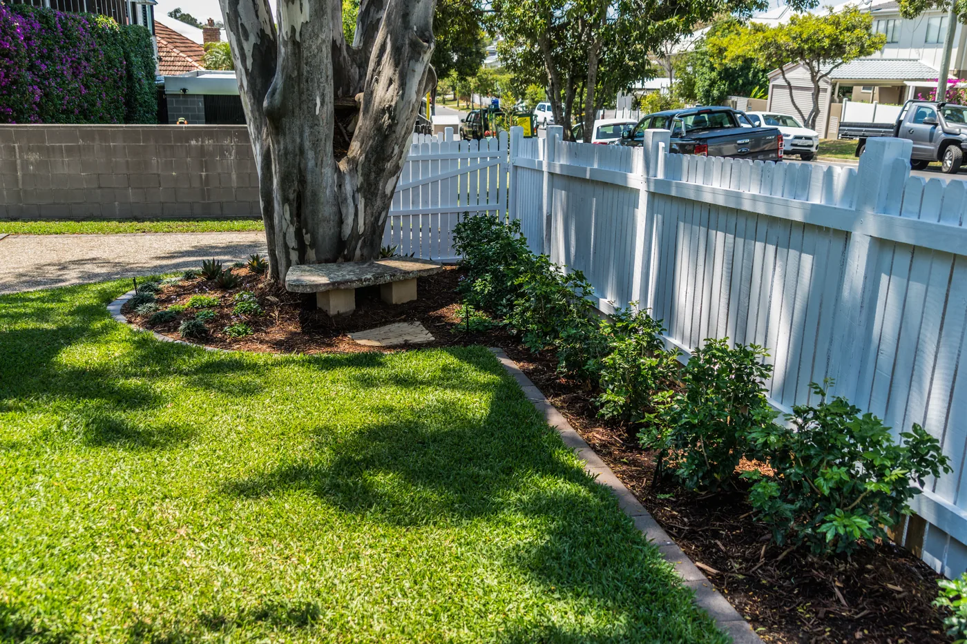 Hardscaping and concreting project