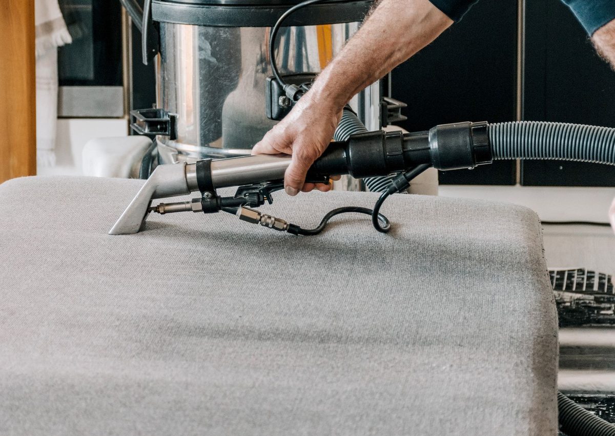 Upholstery cleaning image from source site