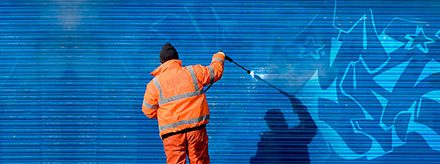 Graffiti Removal by Dirty Squirty