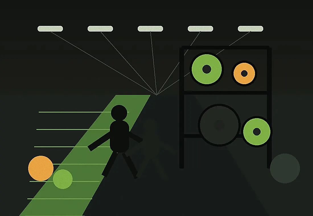 Coach-led group training visual