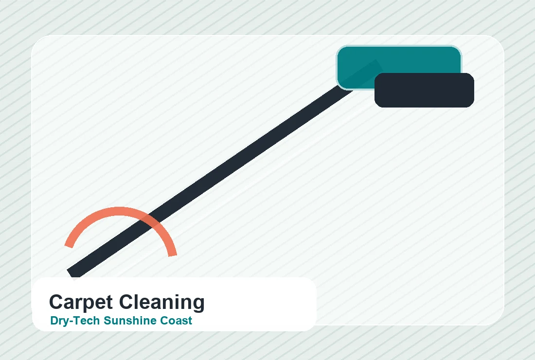 Carpet Cleaning visual for Dry-Tech Sunshine Coast