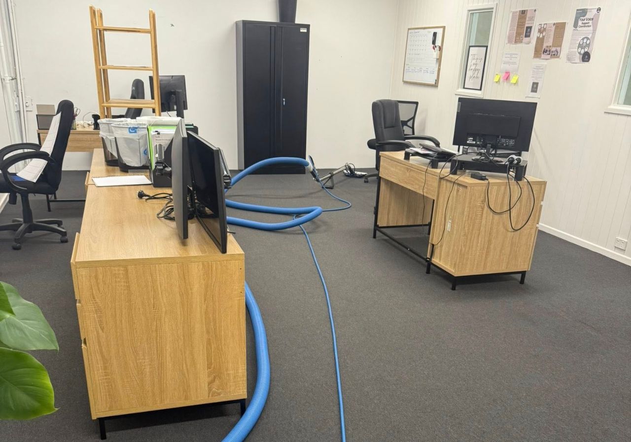 DTC Cleaning Services technician at work