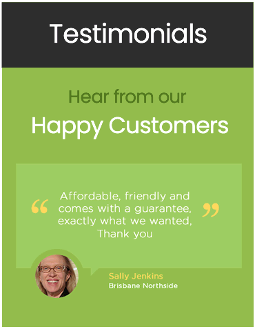 Eco Pest Control Brisbane testimonial artwork