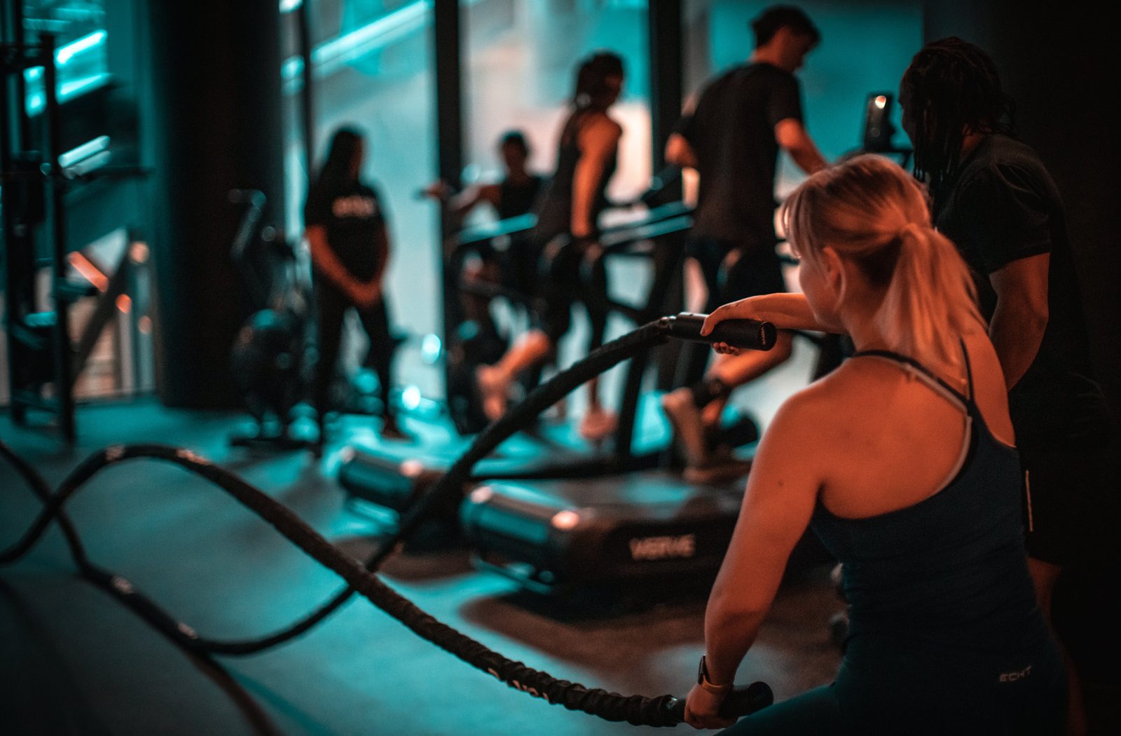 Corporate functional training session