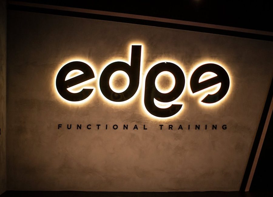 Edge studio sign
