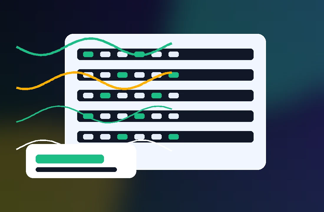 Power points and lighting support graphic