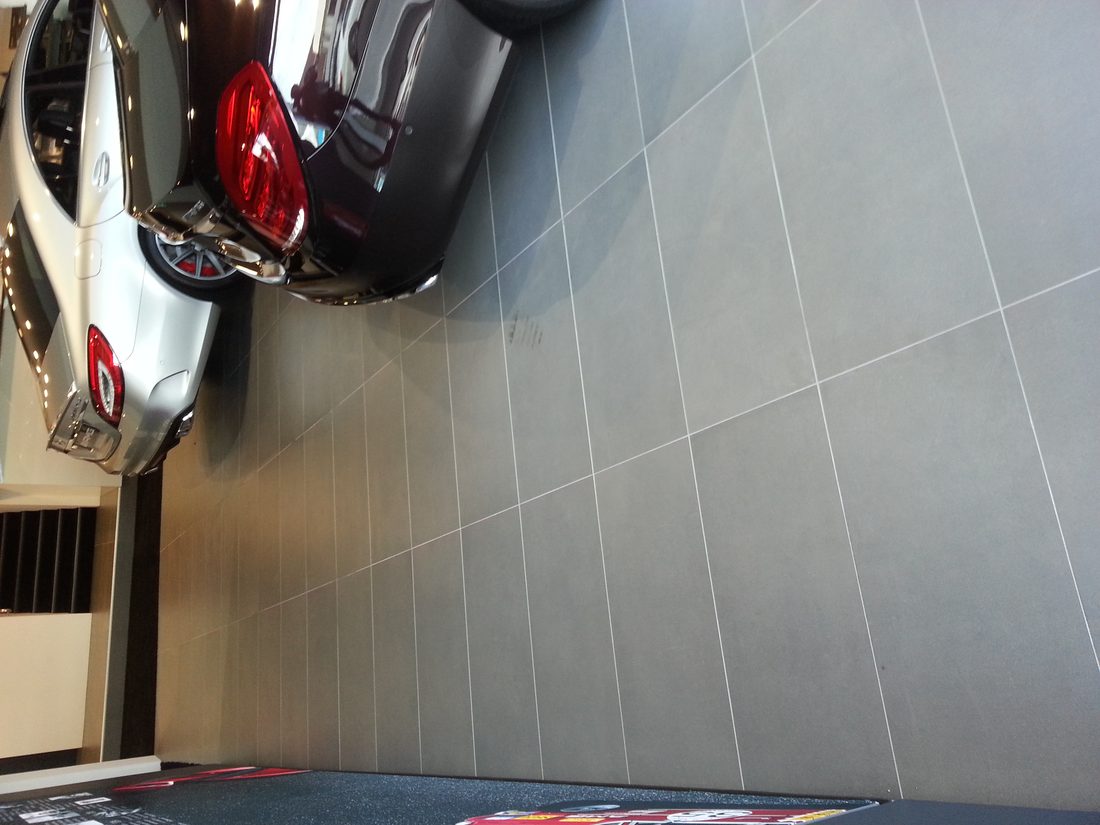 Detailed tiling work by Eminence Tiling