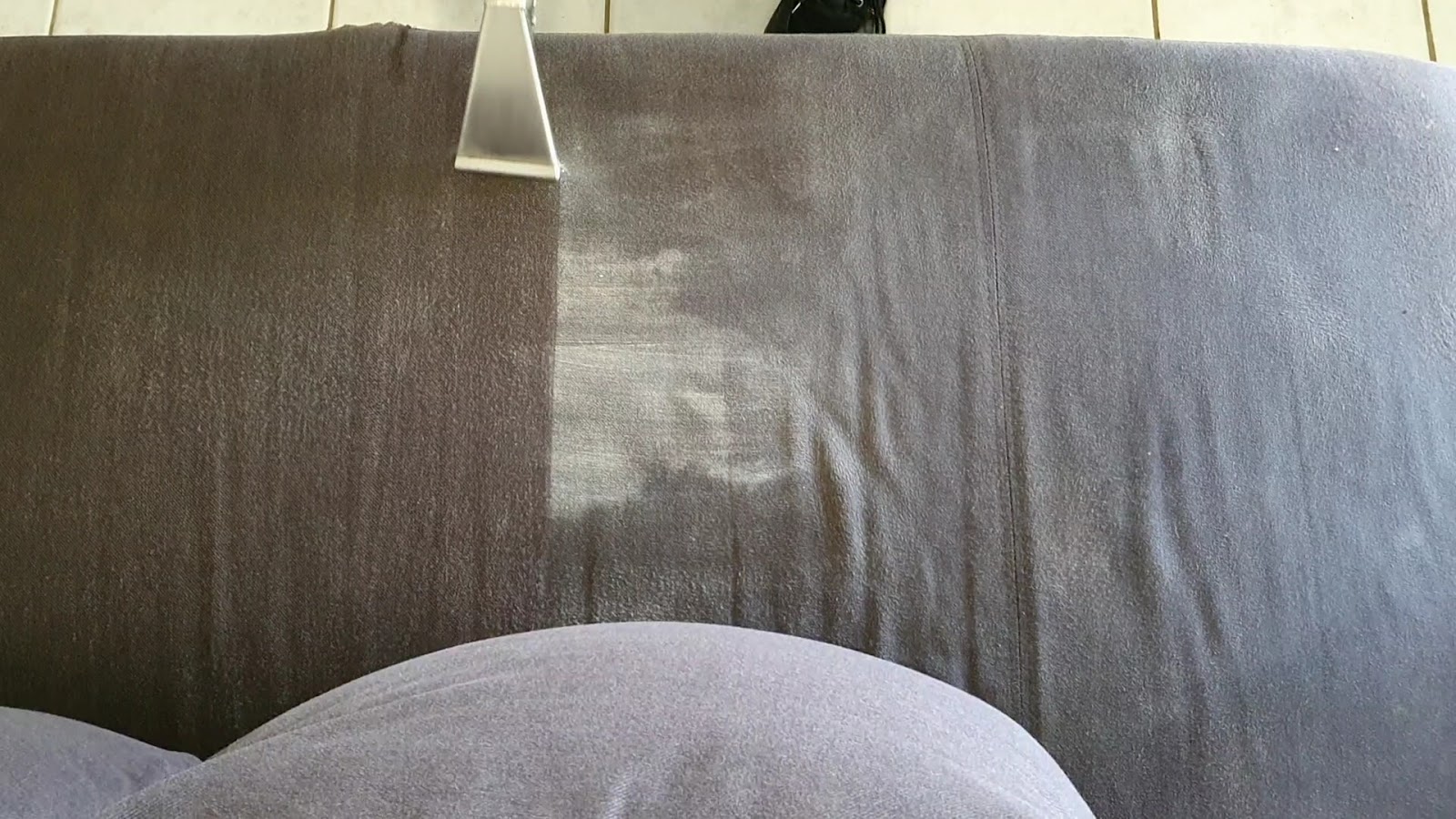 Professional carpet cleaning result