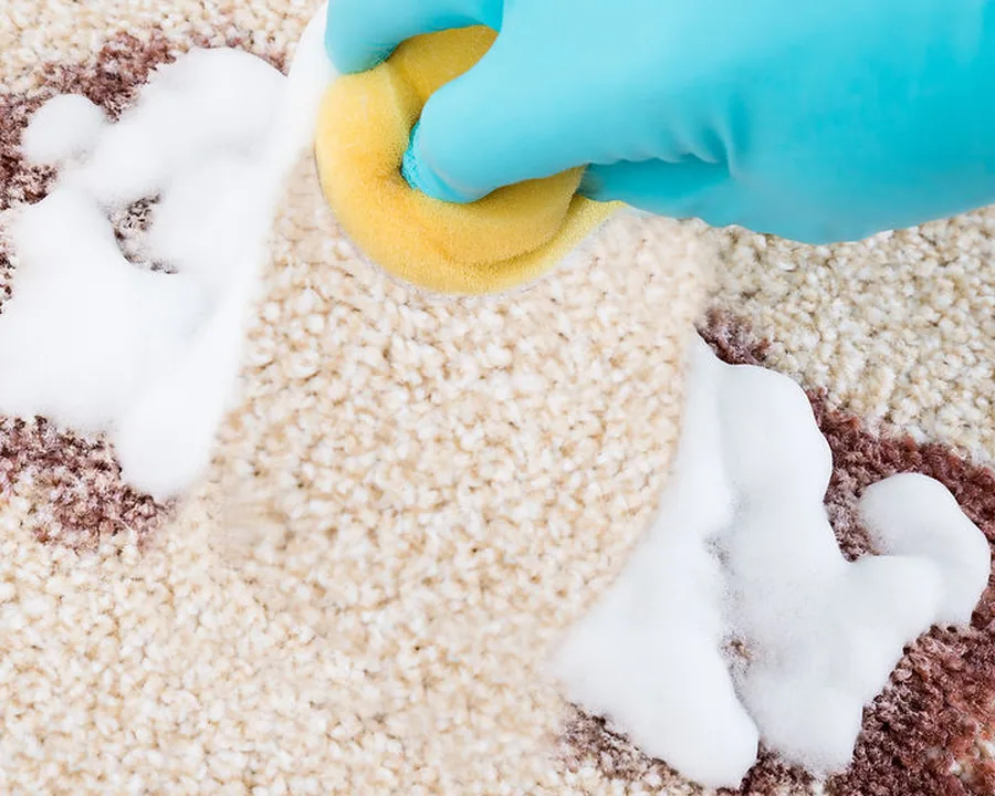 Spot cleaning carpet