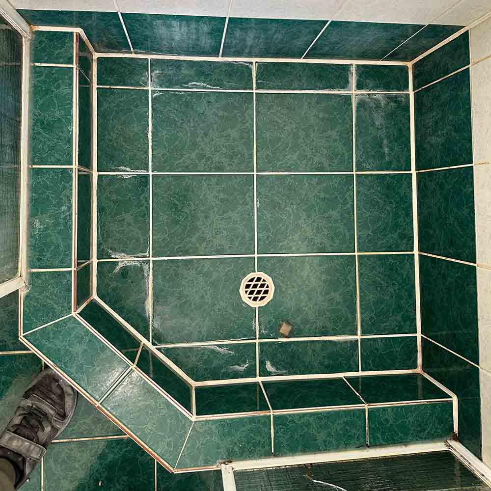 EZ Shower Repair and Tiling wet area project
