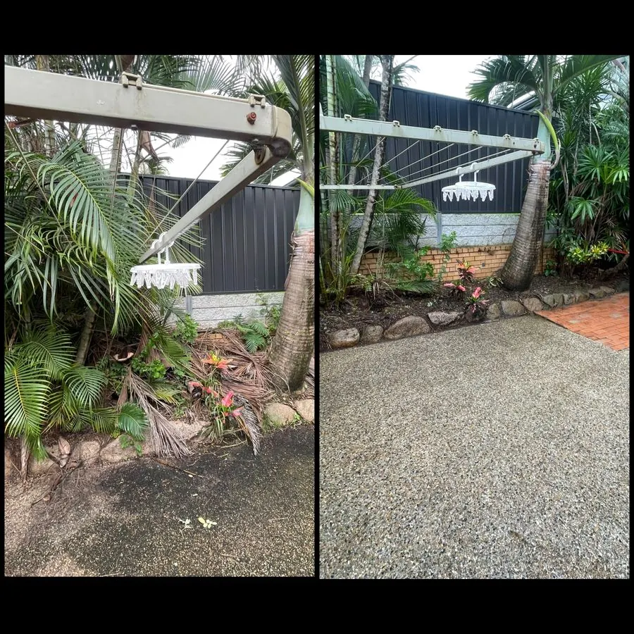 Garden edge tidy-up