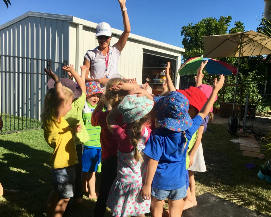 Pre-school children in Mini Fitletics