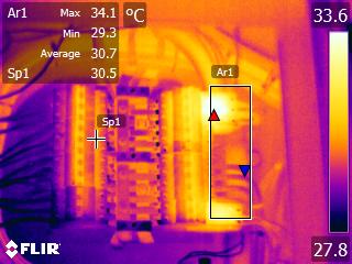 Thermal imaging electrical inspection by Forrest Electrical