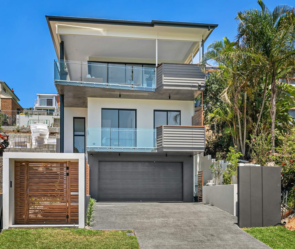 Brisbane front-of-house exterior — Forrest Electrical project