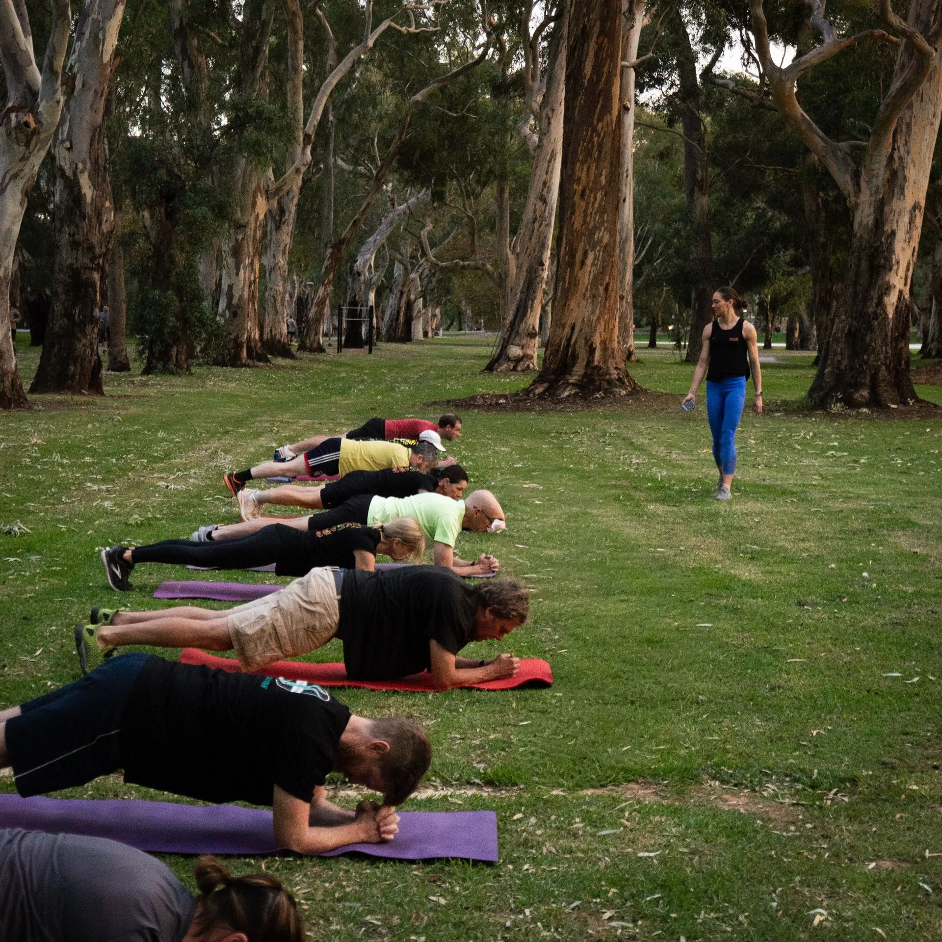 Friday outdoor bootcamp at Victoria Park
