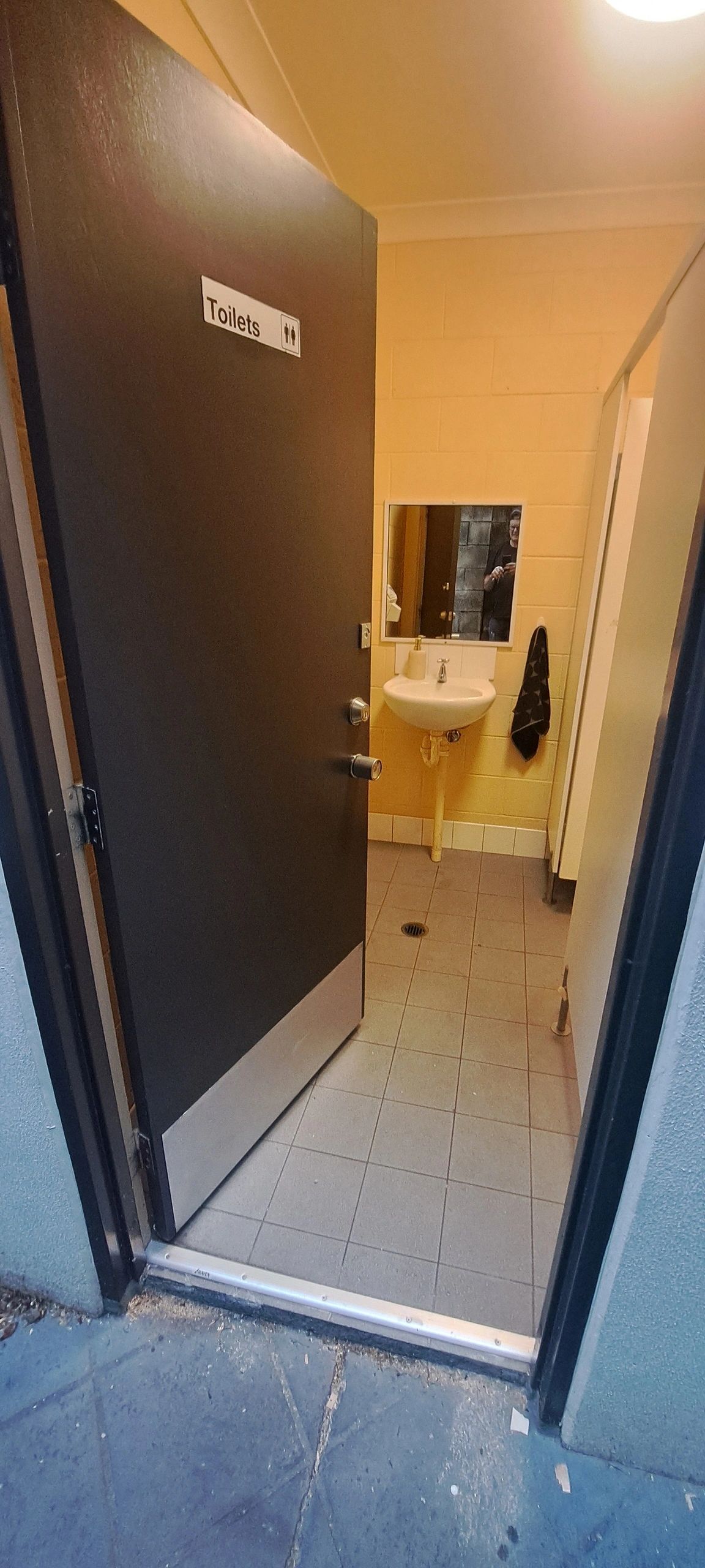 Internal door fitting detail