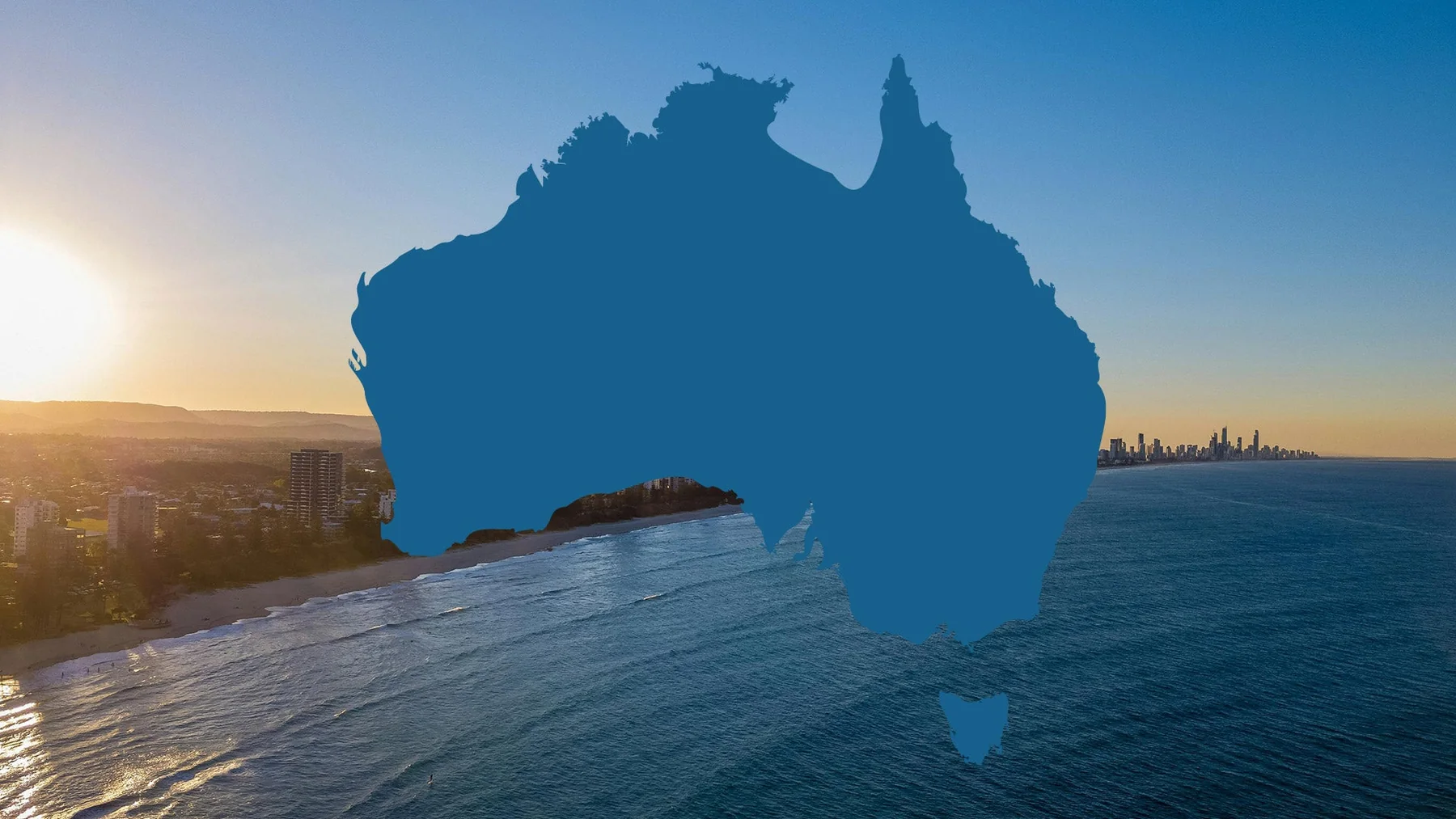 Gold Coast service area map
