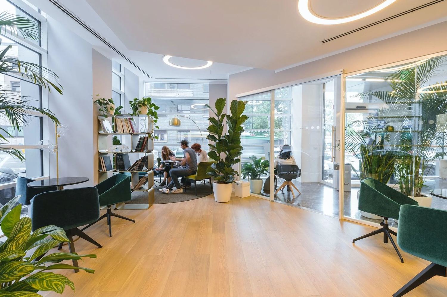 Modern commercial office fitted out by Gordon Electrical