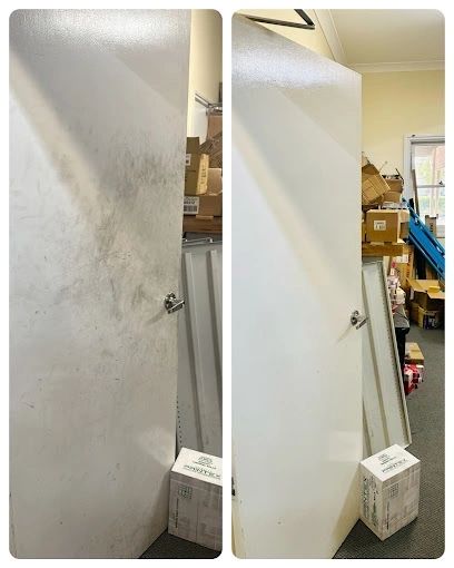 Before and after cleaning result in Browns Plains by HD Budget Cleaners
