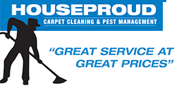 Houseproud Carpet Cleaning and Pest Management logo