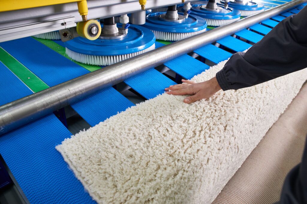 Deep wash rug cleaning