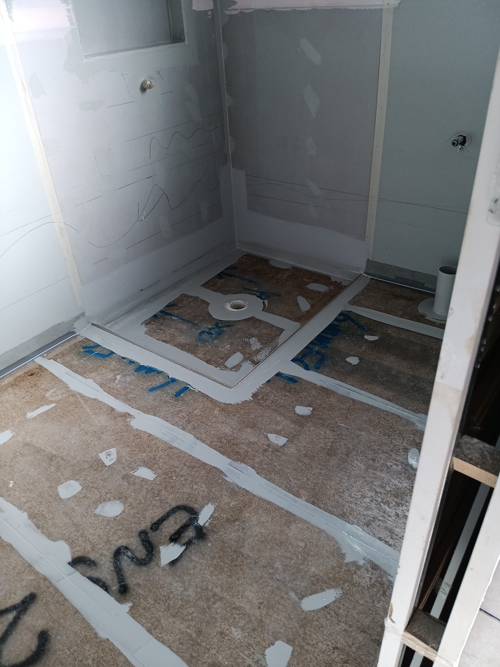 Newport project — detail photograph by Innovatile Tiling Experts