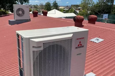 AC installation electrical work by J Shaw Electrical