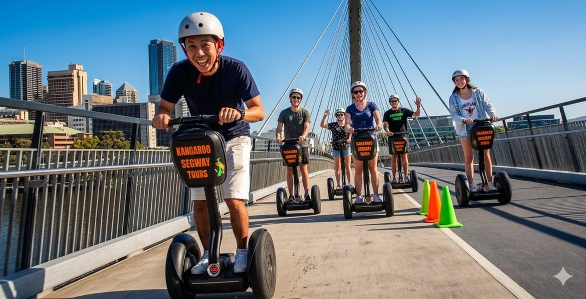 Brisbane Afternoon Thrill Ride with Kangaroo Segway Tours