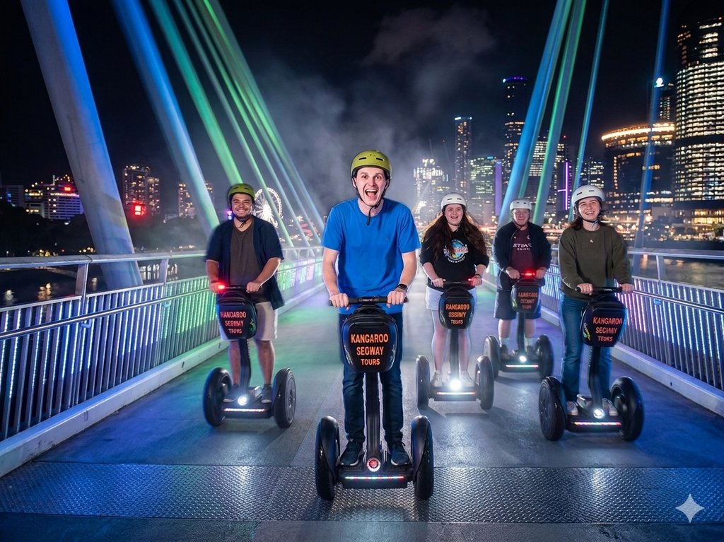 Brisbane Night Adventure riders