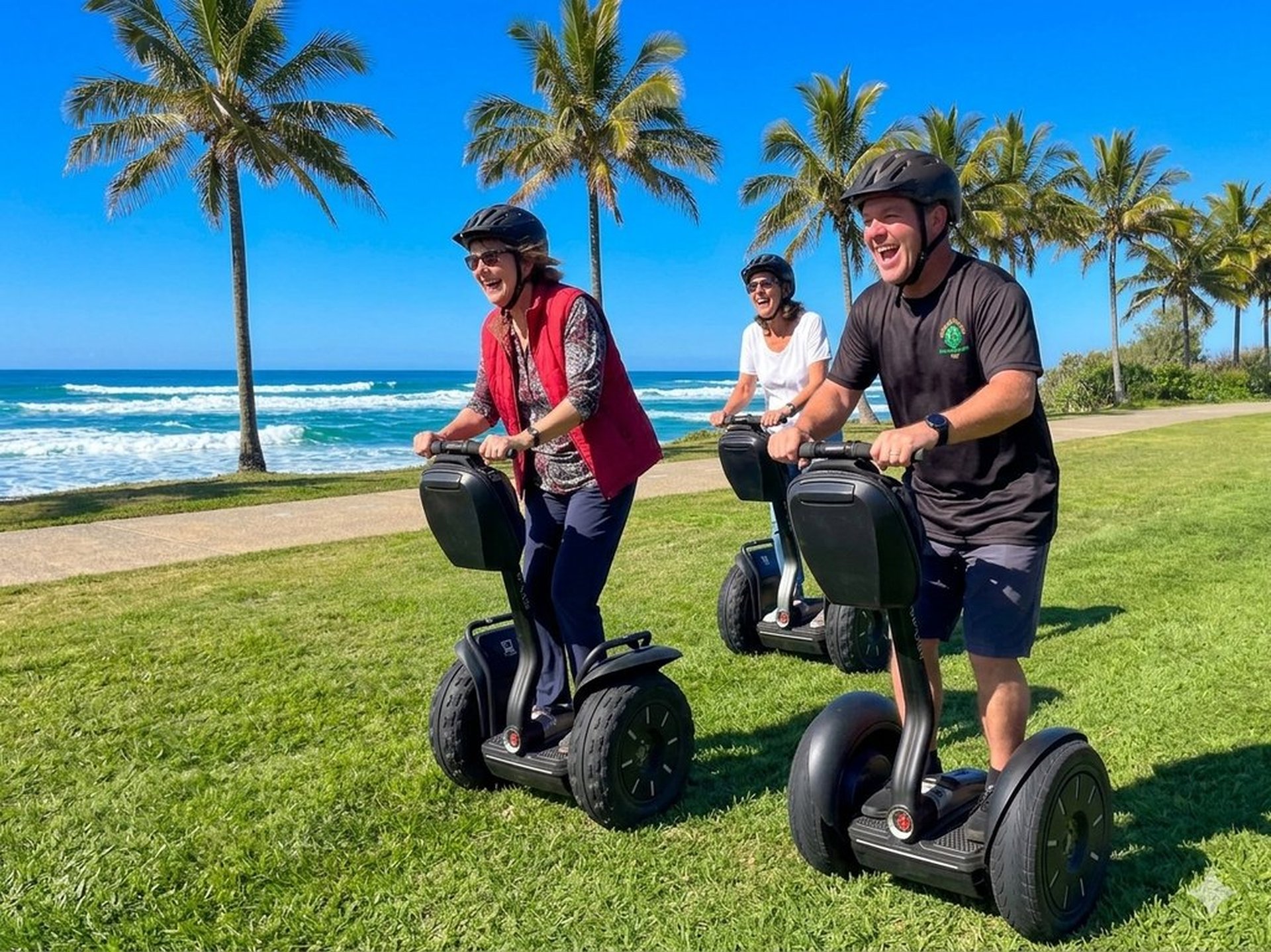 Brisbane Sunset Thrill Ride with Kangaroo Segway Tours