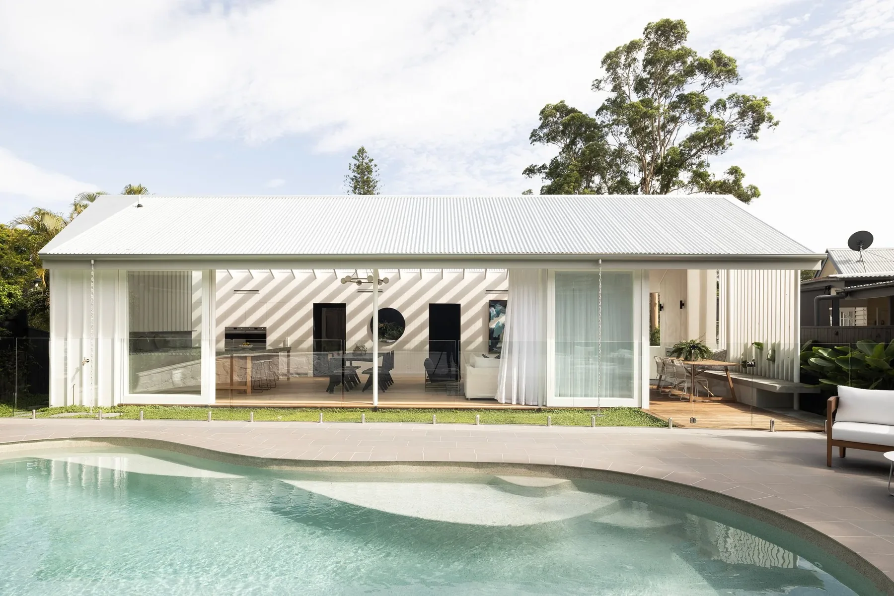 Detailed residential painting finish