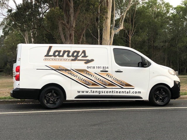 The Lang's Continental service van