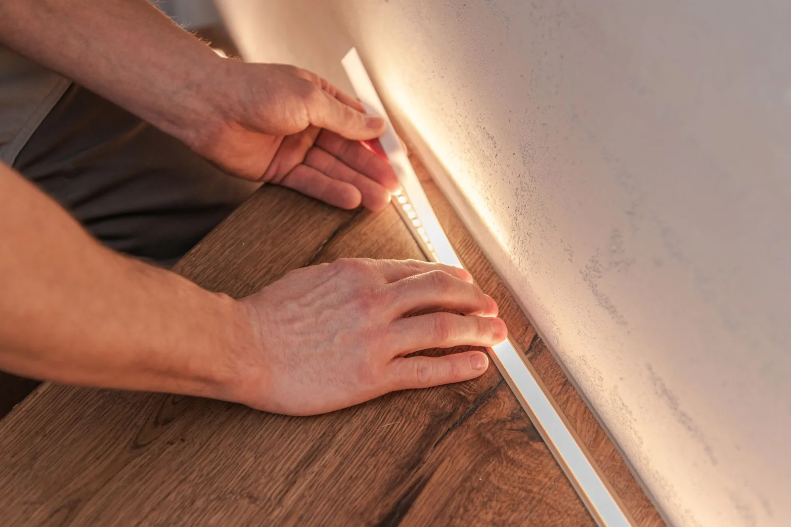 LED lighting installed after an energy audit