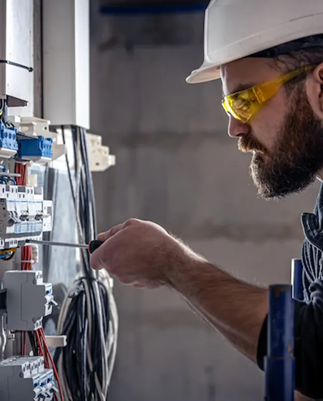 Electrical property maintenance work