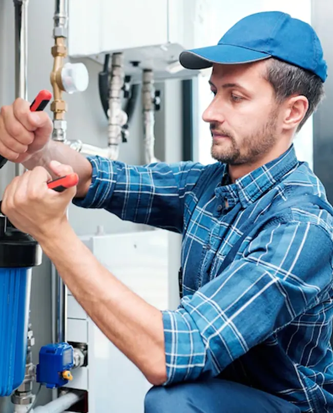 Plumbing property maintenance work