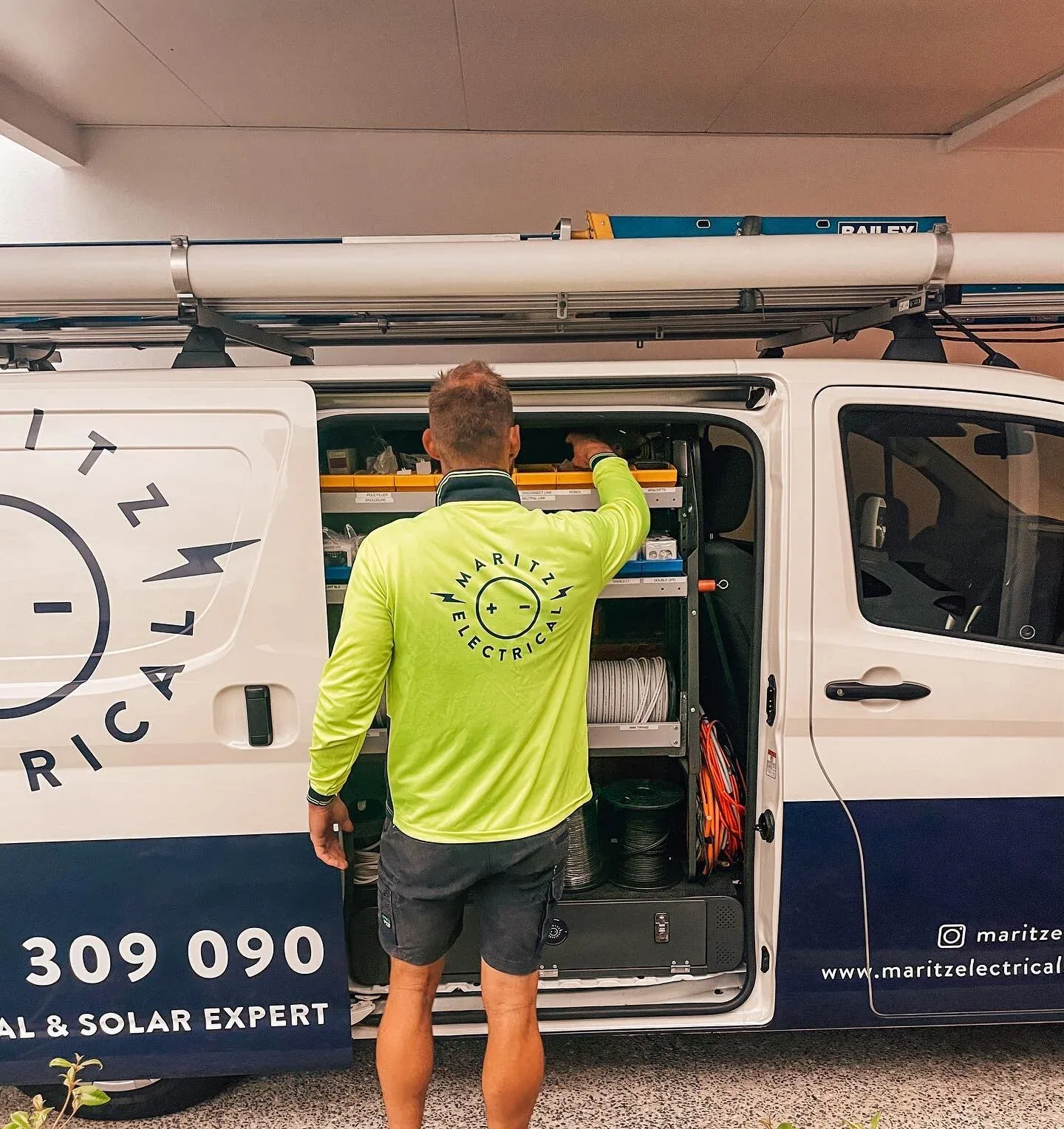 EV Charger Installation — Maritz Electrical project photo