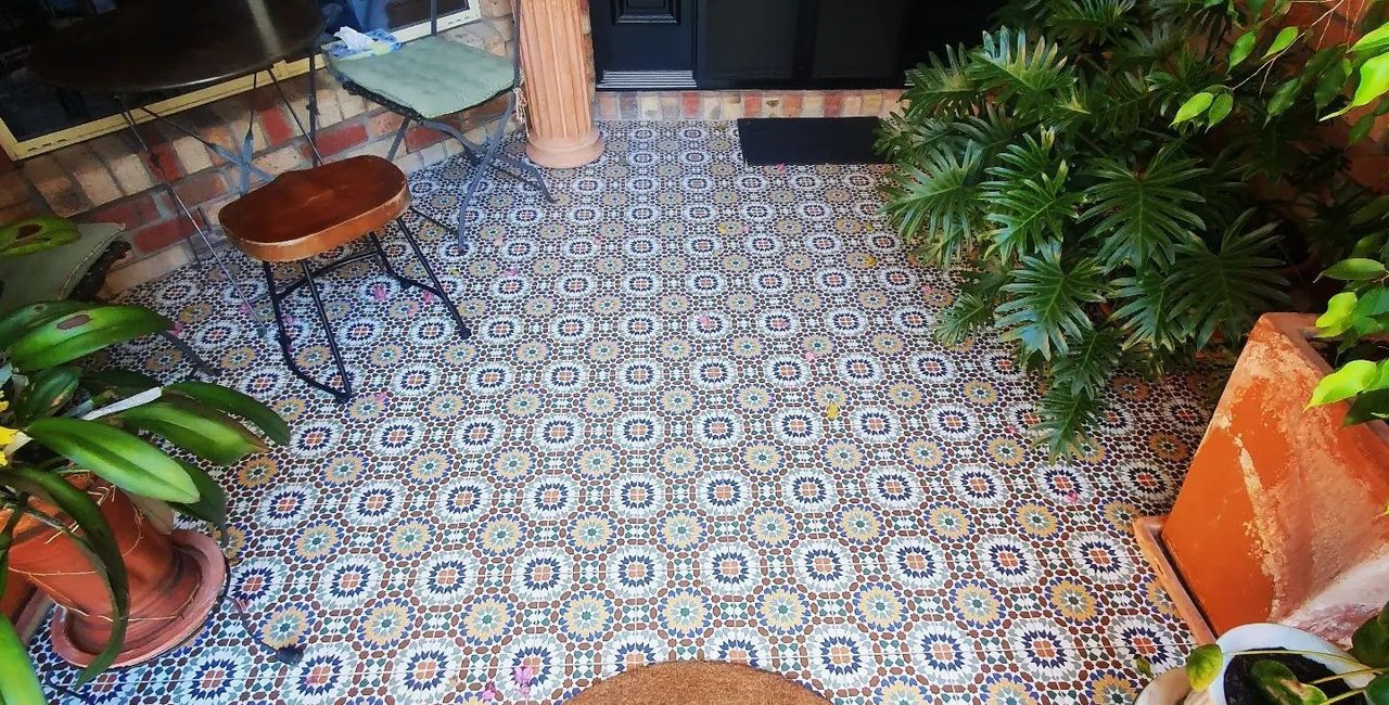 Tile project detail by Master from Italy